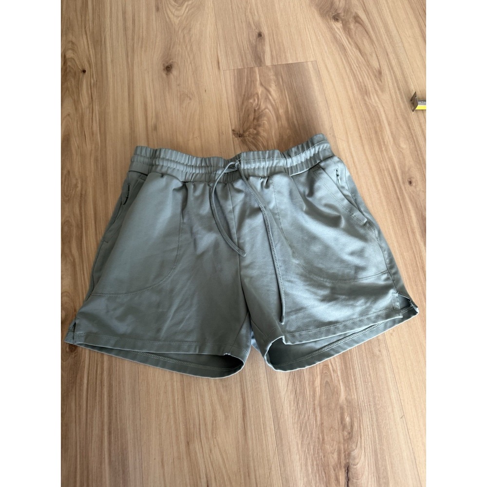 Cynthia Rowley Shorts Size Small Pull On Elastic Waist Drawstring Sage Green‎